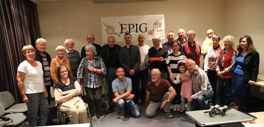 Abb. 3: Gruppenfoto der Teilnehmenden beim 30. EPIG-Treffen (Foto: Heinz-Peter Mohrdieck)
