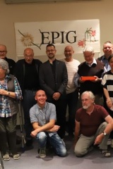 Abb. 3: Gruppenfoto der Teilnehmenden beim 30. EPIG-Treffen (Foto: Heinz-Peter Mohrdieck)